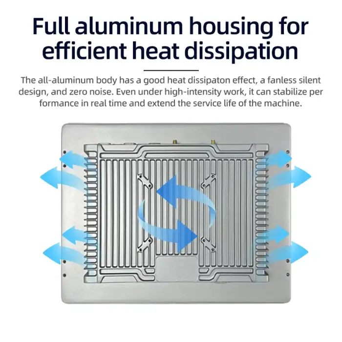 21.5 Inch Industrial All in One PC Touch Screen Computer Capacitive Touch Screen With Wins Industrial Tablet