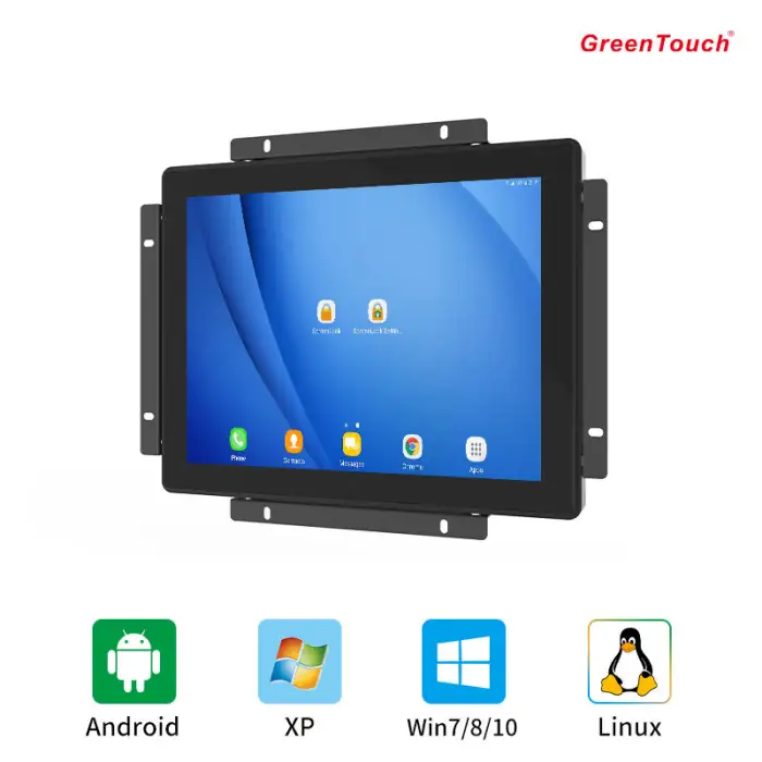 GreenTouch 9.7 Inch All-in-One Industrial Computer Touch Screen SSD Hard Drive Intel Core I7 8GB RAM VGA Available