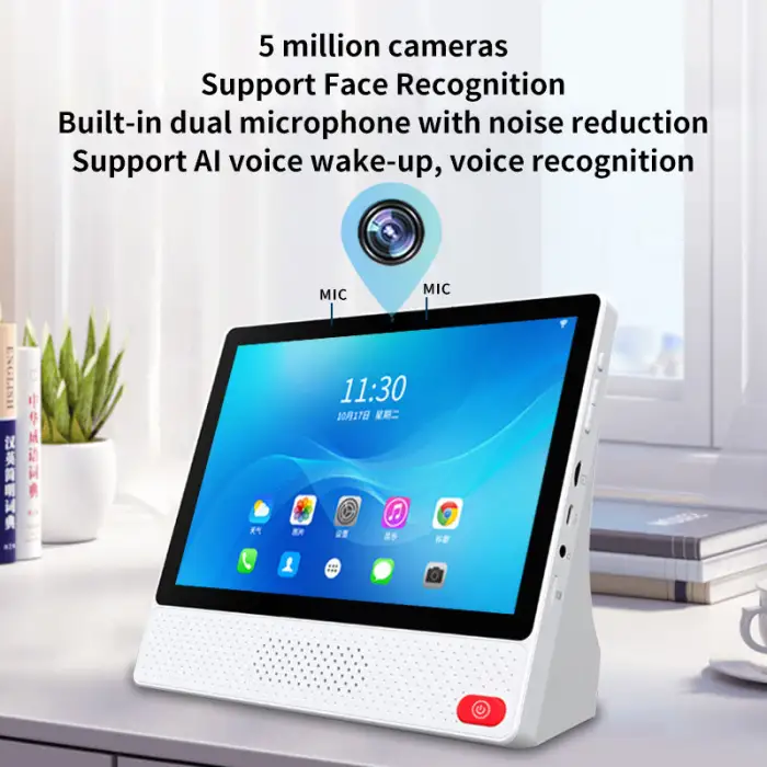 TYSH Android Smart Speaker With Screen 10.1 "hd Touch Screen Wifi Home Video Voice Call Speaker Smart Screen Speaker