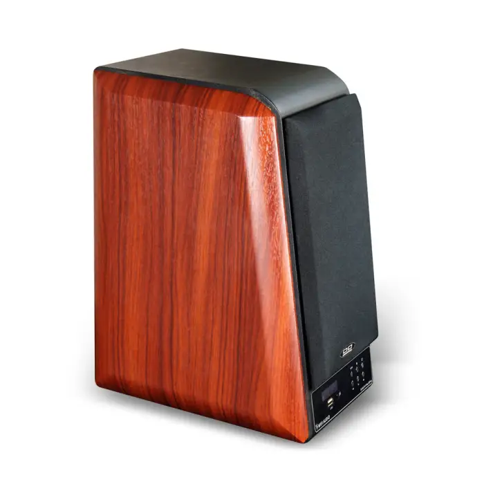 QQCHINAPA for Home,shop,restaurant Bluetooth Speaker Multi-functional Wifi Wireless Desktop Wooden Metal Wood Enceinte Bluetooth