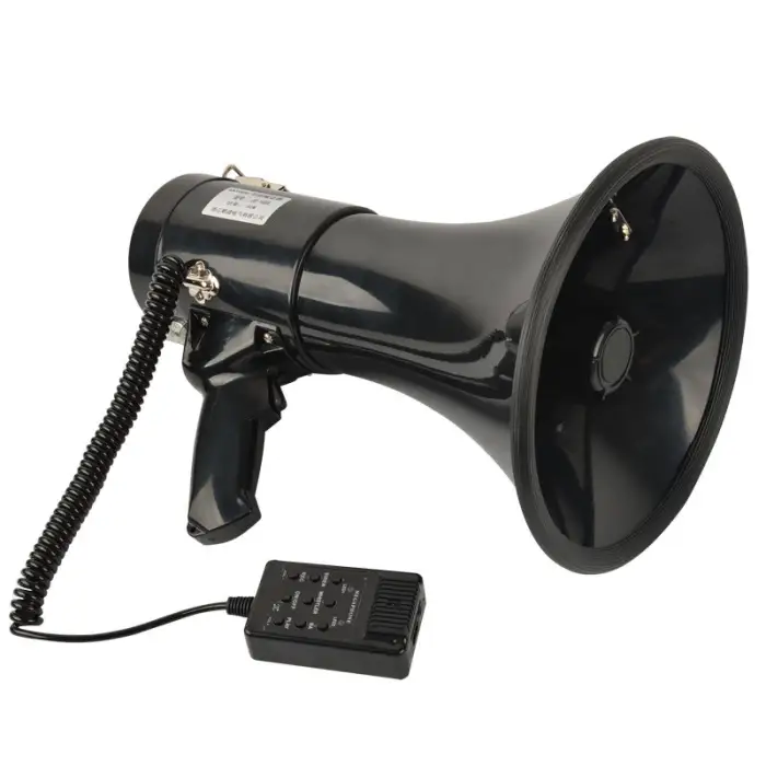 50W Tourism Publicity Handheld Loudspeaker Rechargeable Loudspeaker
