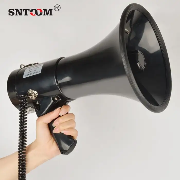 50W Tourism Publicity Handheld Loudspeaker Rechargeable Loudspeaker