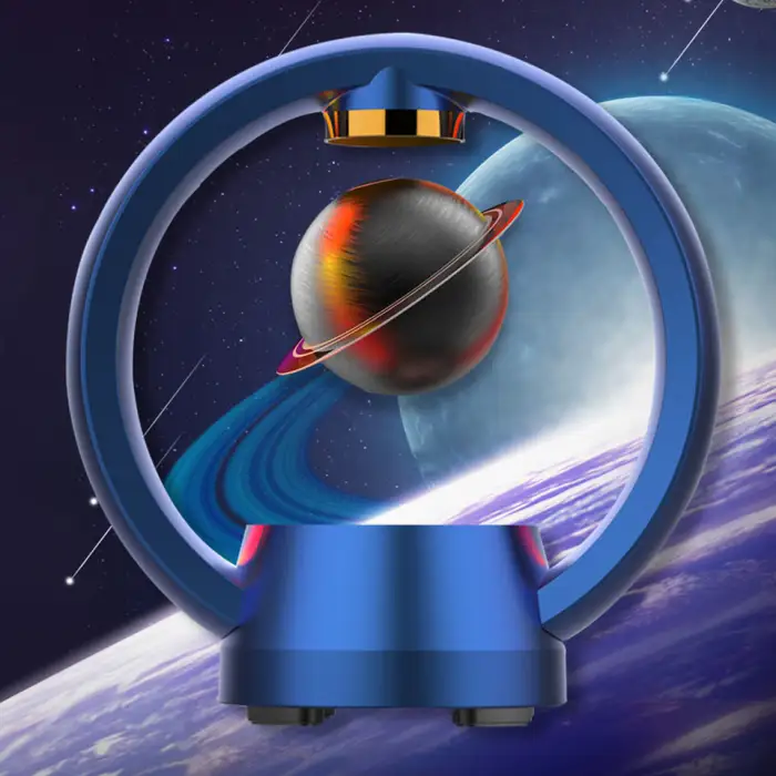 Wireless Hifi Speaker With Magnetic Levitation RGB Night Light for Gifts Spraker