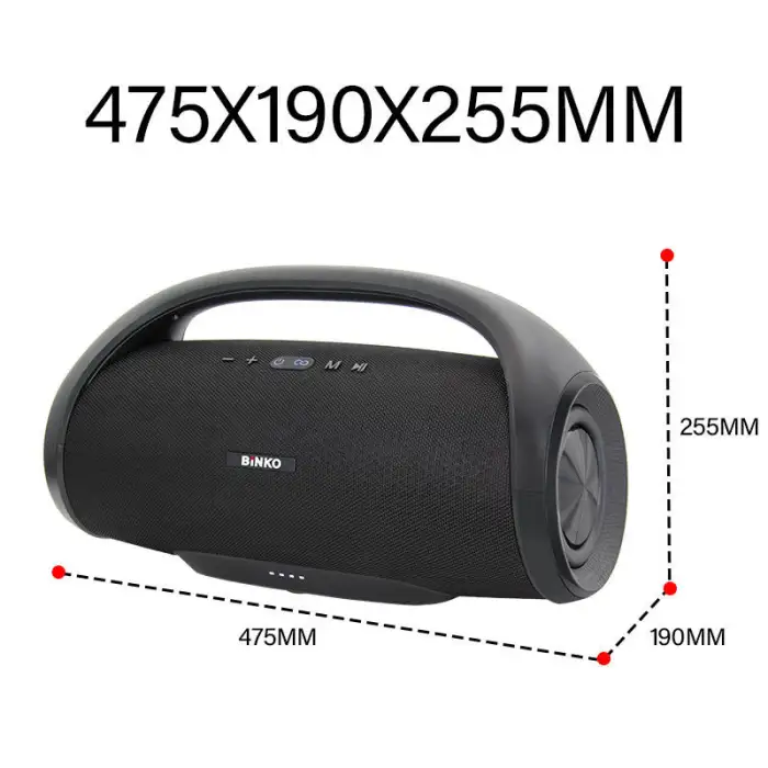 Big HORN PARTY BOX Boombox Portable Bocina Batterie Speaker Waterproof Original Wireless OME Speaker Boombox 2