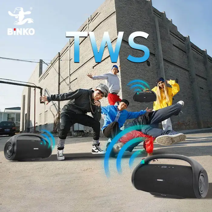 Big HORN PARTY BOX Boombox Portable Bocina Batterie Speaker Waterproof Original Wireless OME Speaker Boombox 2