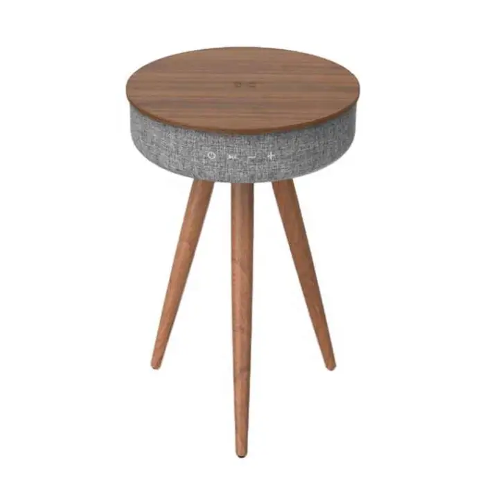 Party Music Player Smart Furniture Speaker Desk Wireless Charger Loud Portable WoodenTable Speaker Bluetooth Wireless Speakers