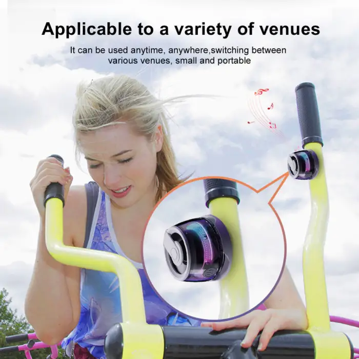 Topleo Led Speaker Mini Karaoke Auto Portable Speaker Home Music Sound Bt Subwoofers Professional Party Gaming Speakers