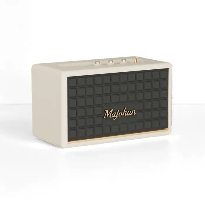 Portable Handheld Wireless Wooden Bluetooth Speaker Desktop Ornaments Subwoofer Retro Style Home Audio