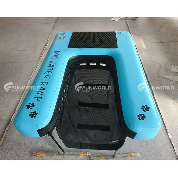 Premium Platform Dwf Inflatable Dog Ladder Inflatable Dog Water Climbing Platform Water Ramps