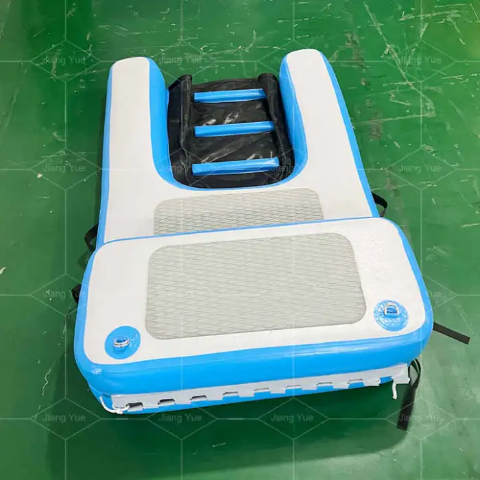 Design Drop Stitch Pet Dog Folding Ramp Dog Water Ramp Inflatable Dog Ramp for Boat/pool/lake