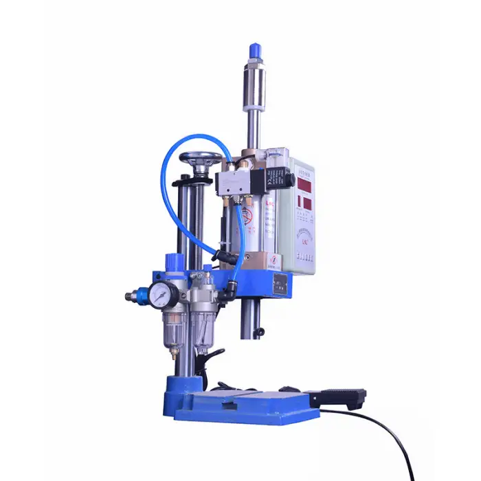 200kg Pneumatic Punching 63 Type Bench Power Press High Precision Riveting Machine Hole Machines Small Pneumatic Press