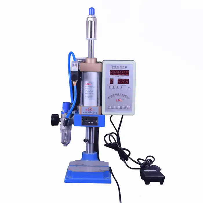 200kg Pneumatic Punching 63 Type Bench Power Press High Precision Riveting Machine Hole Machines Small Pneumatic Press