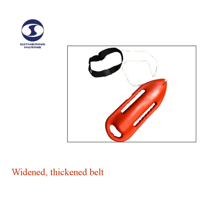 Swimming Buoy Water Safety Lifesaving Plastic Floating Torpedo Lifebuoy Rescue Can