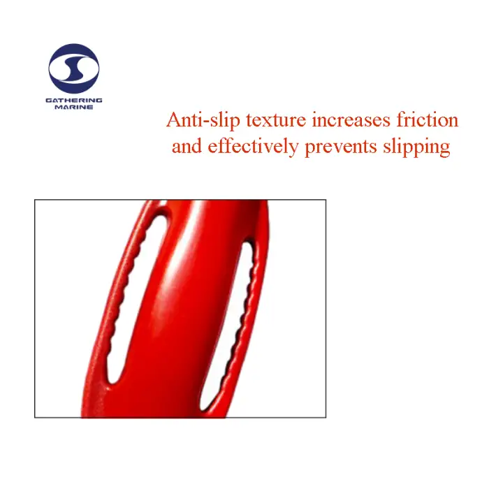 Swimming Buoy Water Safety Lifesaving Plastic Floating Torpedo Lifebuoy Rescue Can