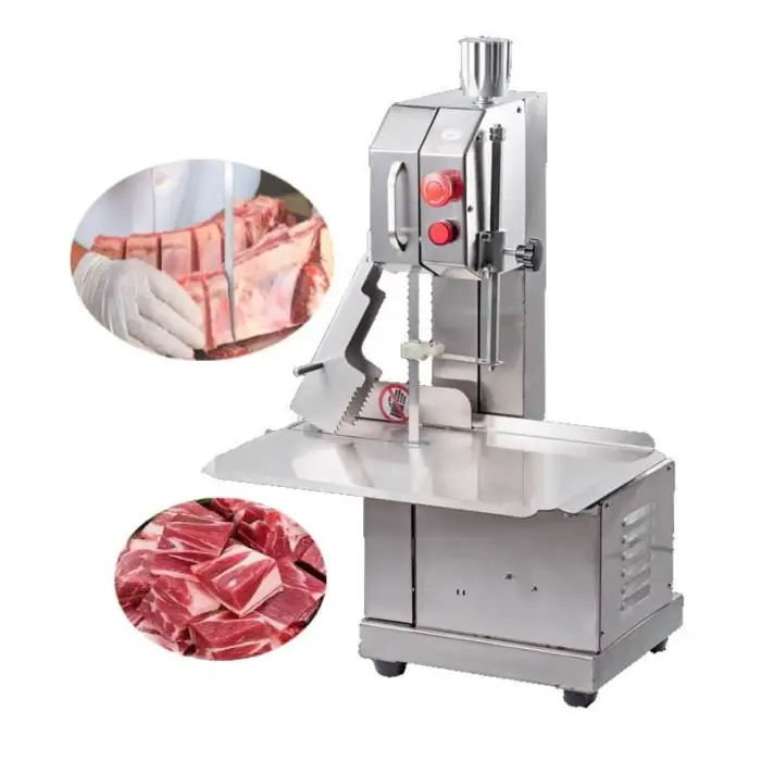 Heavy Duty Bone Cutting Machine for Meat for Slaughterhouses Powerful Motor Meat Processing Machine