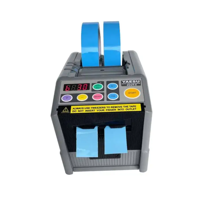 ZCUT-9 220V 6-60mm Width Automatic Tape Dispenser Automatic Tape Cutting Machine Desktop Tape Dispenser