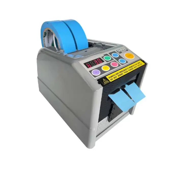 ZCUT-9 220V 6-60mm Width Automatic Tape Dispenser Automatic Tape Cutting Machine Desktop Tape Dispenser