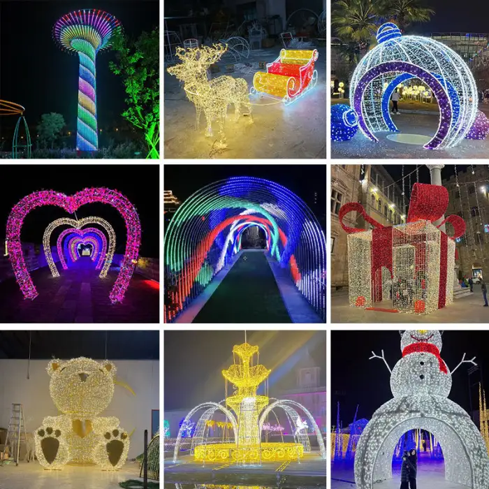 Waterproof IP65 Christmas Dynamic Wings butterfly 3D Motif Lights Acrylic butterfly Led Light Decoration