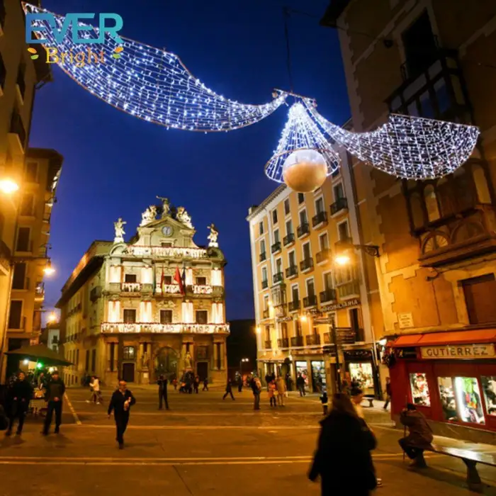 Christmas Project Street Arch Decorative Lights /commercial Street Light Motif 2d Garden Pole Street Light