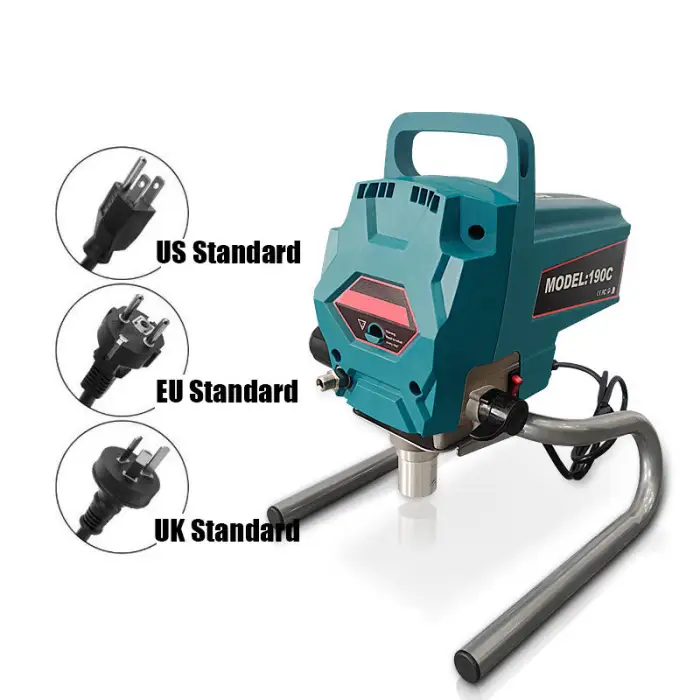 DIY Electric Airless Paint Sprayer Airless Electricity High Pressure Paint Spray Gun Airless Painting Machine