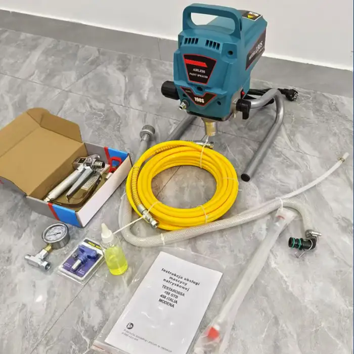 DIY Electric Airless Paint Sprayer Airless Electricity High Pressure Paint Spray Gun Airless Painting Machine