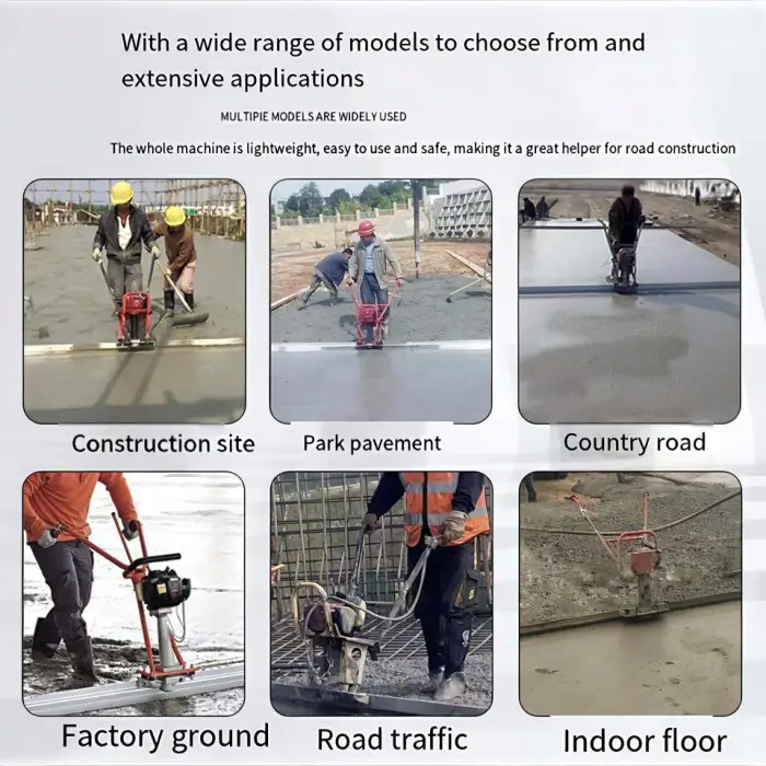 200W Electric Concrete Vibrating Power Screed Vibrator Machinery & Industrial Equipment