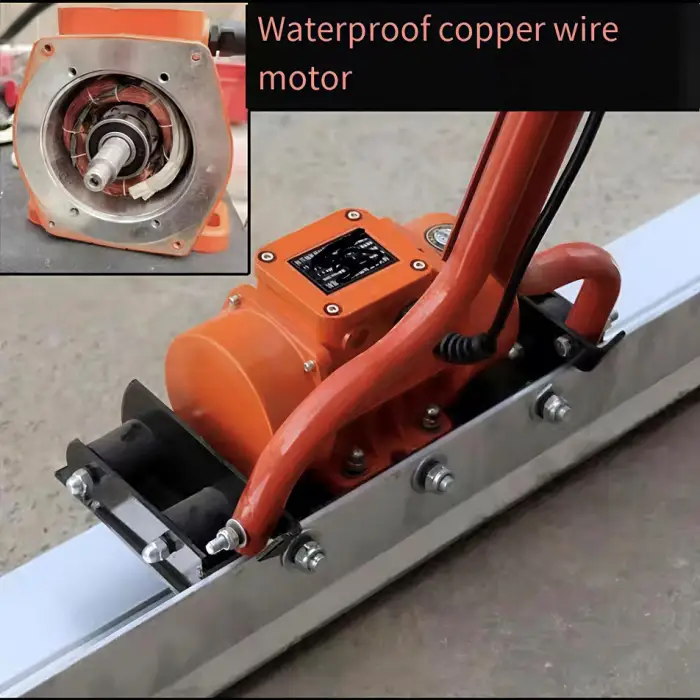 200W Electric Concrete Vibrating Power Screed Vibrator Machinery & Industrial Equipment