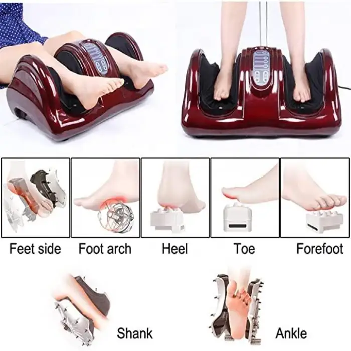 Heating Infrared Foot Massager Machine Comfortable Physiotherapy Equipment