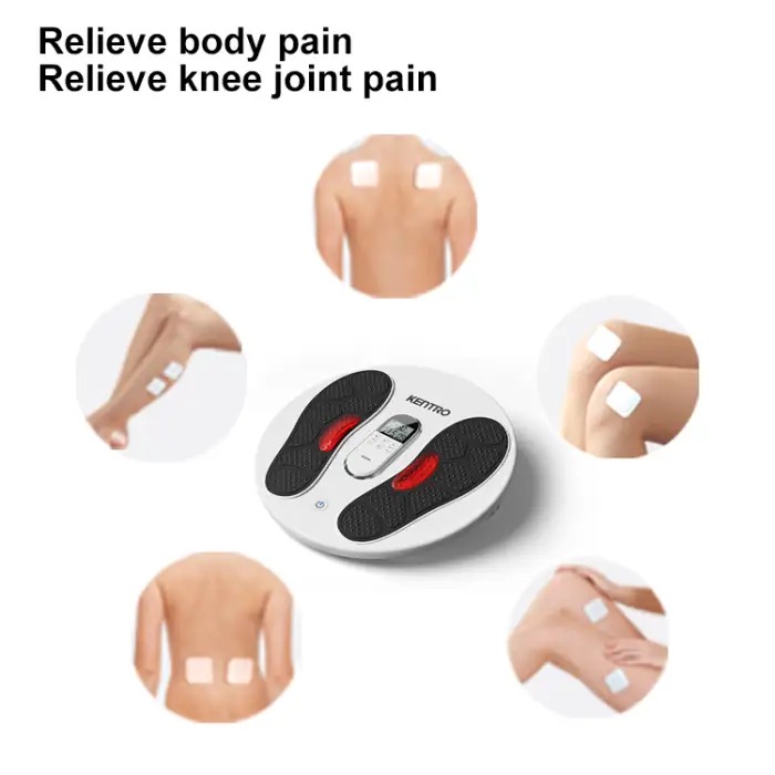 EMS TENS Foot Circulation Booster Leg Joint and Foot Massage EMS Foot Massager Feet Massager