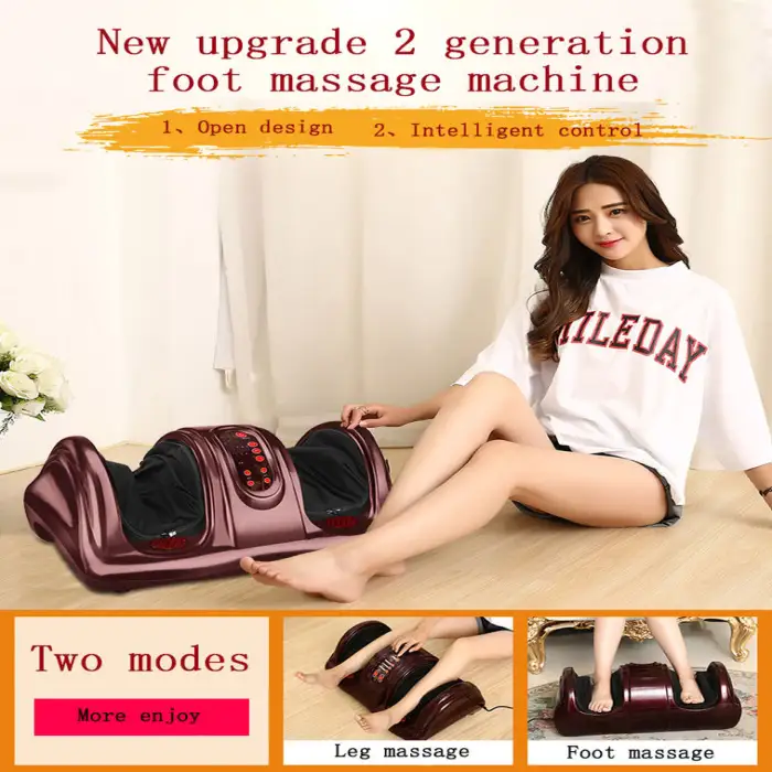 Health Care Foot Spa Massage Portable Household Multifunction Shiatsu Foot and Calf Massage Machine