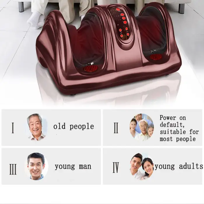 Health Care Foot Spa Massage Portable Household Multifunction Shiatsu Foot and Calf Massage Machine