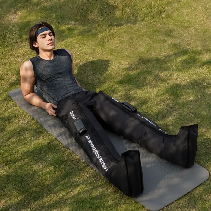 Beoka Top Seller Full Calf Legs Air Compressor Therapy Massager Body Relaxation Treatment Foot Recovery Compression Boots