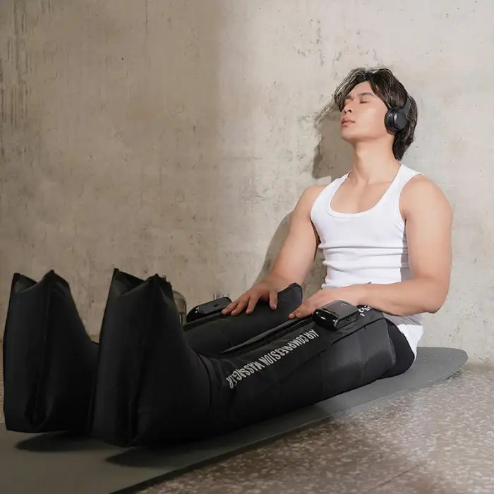 Beoka Top Seller Full Calf Legs Air Compressor Therapy Massager Body Relaxation Treatment Foot Recovery Compression Boots