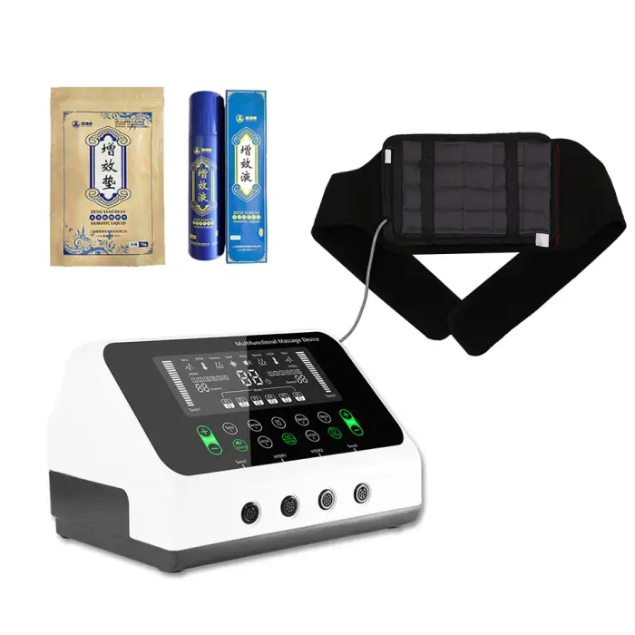 Remote Control Foot Massager for Pain Relief Electric Pulse Physiotherapy for Circulation Issues Legs Waist Arms