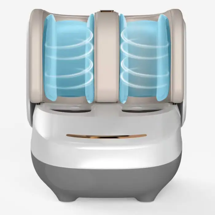 Intelligent Electric Air Compression Vibration Foot Massager with Finger Pressure Roller Newly Designed Leg Body Massager