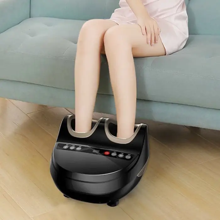 Full Body Electric Wireless Vibration Foot Massager Air Compression Foot Massager with Heating