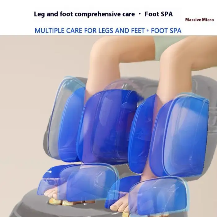 Split Type Foot Massager Electric Health Blood Circulation Detachable and Washable Finger Pressure Foot Massager