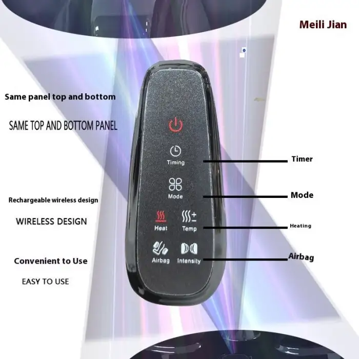 Split Type Foot Massager Electric Health Blood Circulation Detachable and Washable Finger Pressure Foot Massager