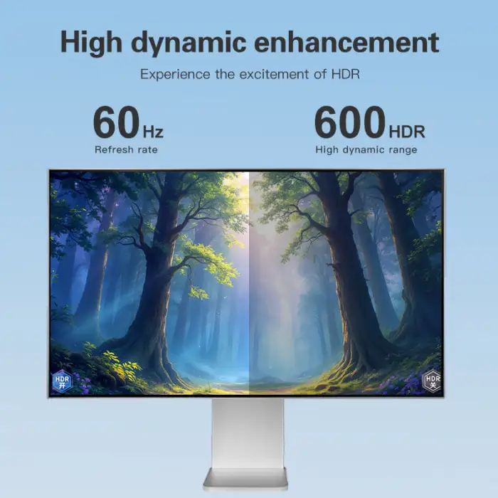 27 Inch High Resolution 4K PC Monitor 60Hz Gaming/Office Computer with OEM/ODM Customization Support for Desktop Use