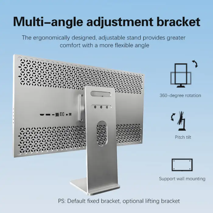 27 Inch High Resolution 4K PC Monitor 60Hz Gaming/Office Computer with OEM/ODM Customization Support for Desktop Use