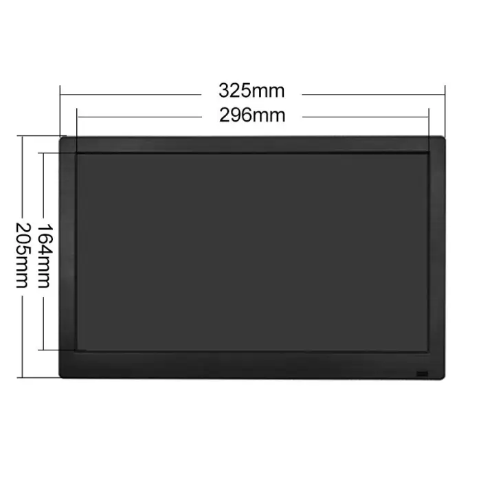 13.3 Inch Industrial IPS HD-MI VGA Wide Screen POS LCD Display 1600*900 1920*1080 VESA Wall Mounted Industrial Lcd Monitor