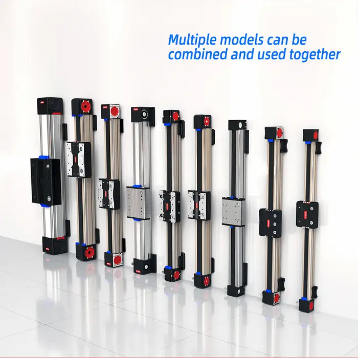 Double Axis Synchronous Belt Linear Robot WDT4545A Customized Travel 100-3500mm CNC Gantry Sliding Table