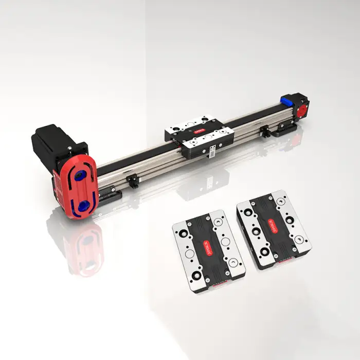 Double Axis Synchronous Belt Linear Robot WDT4545A Customized Travel 100-3500mm CNC Gantry Sliding Table