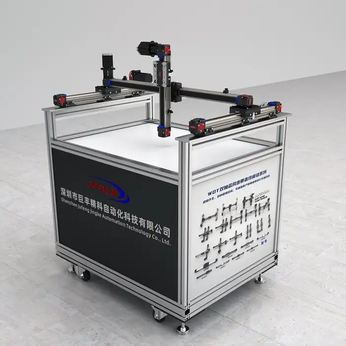 Double Axis Synchronous Belt Linear Robot WDT4545A Customized Travel 100-3500mm CNC Gantry Sliding Table