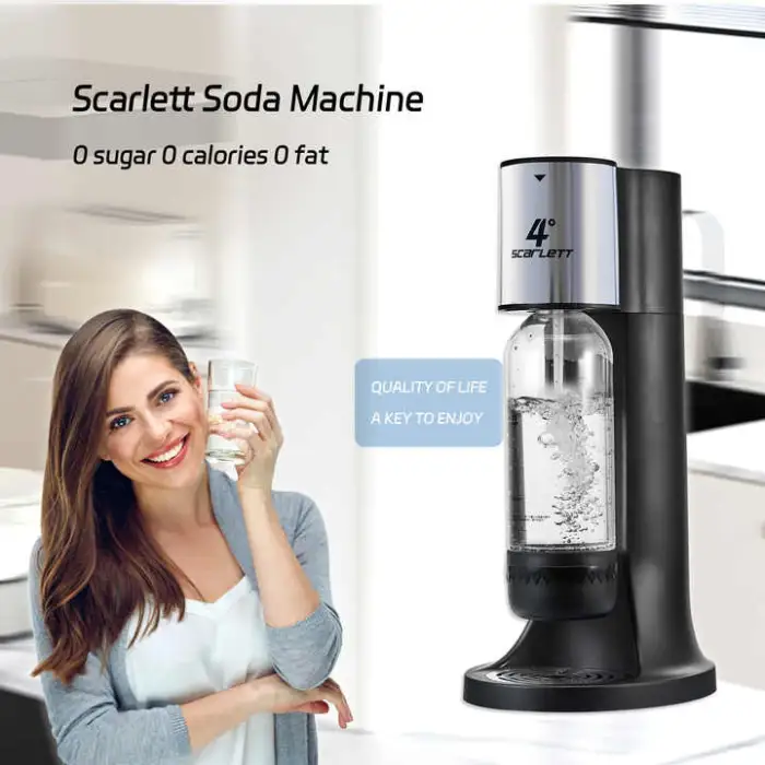 Commercial Soda Maker Stream With 0.6L Co2 Cylinder Sparkling Filling Water Machine Quick Connect Soda Machine