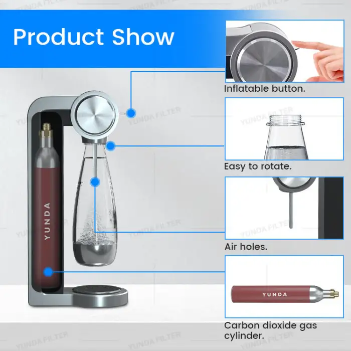 Large Discounts Sparkling Water Maker Machine