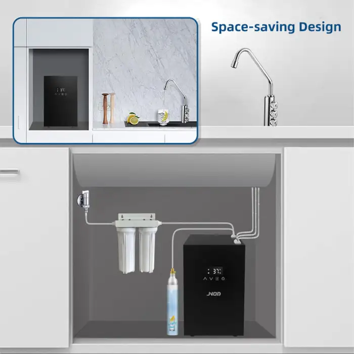 Jnod Soda Maker Desktop Drinkmate Carbonated Soda Sparkling Water Maker Machine Sparkling Water and Soda Maker