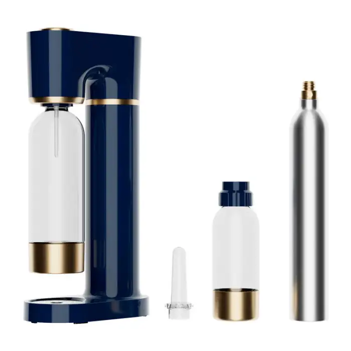 OEM Custom Soda Maker One Push Easily Operation Gas Bubbler Soda and Sparkling Water Maker for Home Use