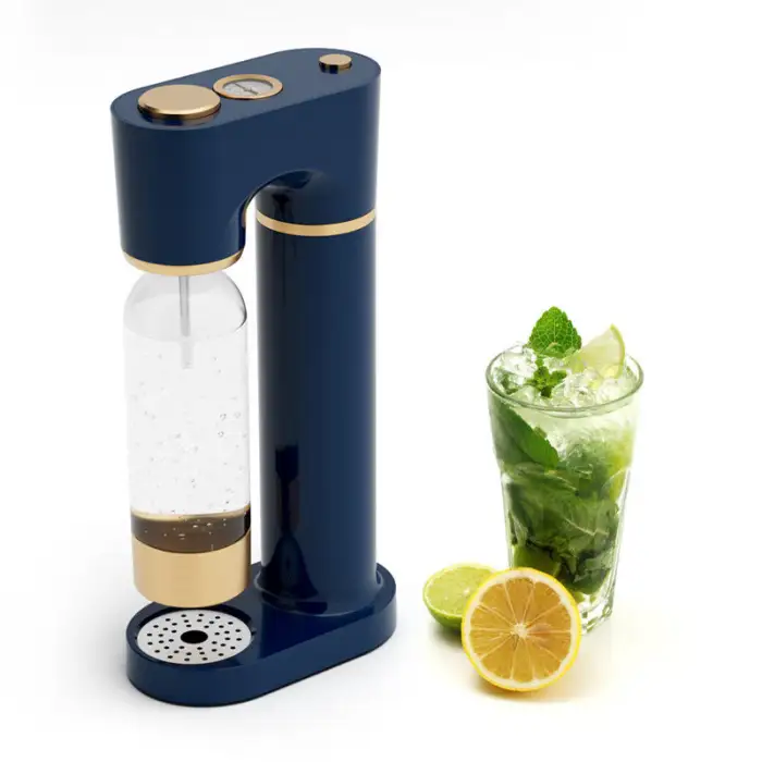 OEM Custom Soda Maker One Push Easily Operation Gas Bubbler Soda and Sparkling Water Maker for Home Use