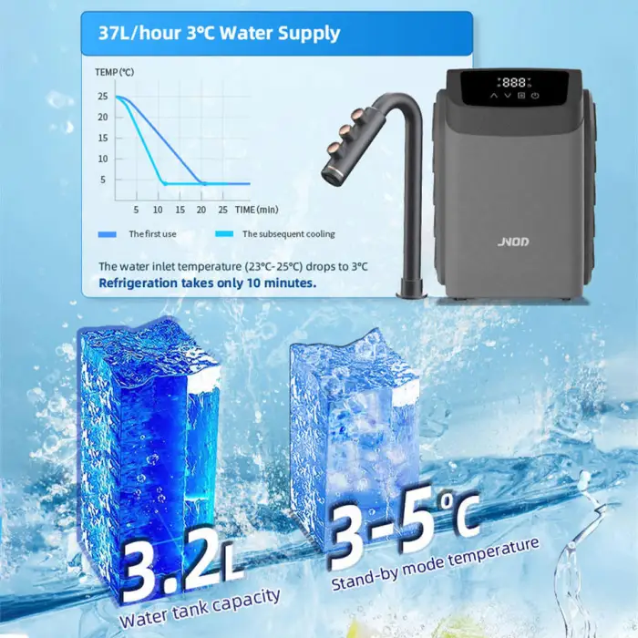 Luxury Faucet Kitchen Sparkling Water Tap Mini Sink Faucet Soda and Sparkling Water Maker Machine Co2 Drinking Water Chiller
